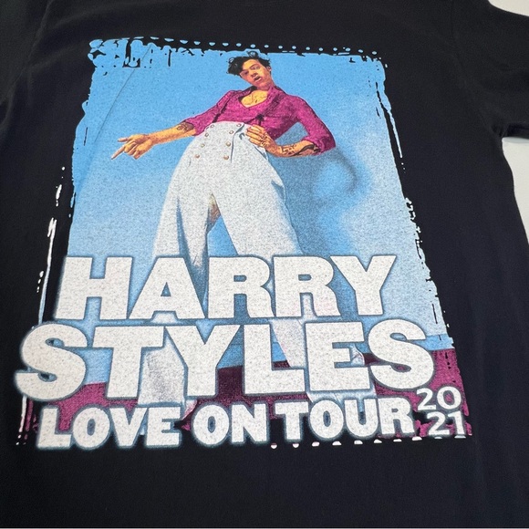 Harry Styles Love On Tour 2021 Graphic T Shirt Medium - Picture 5 of 9